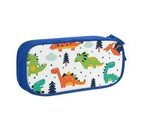 FROON Pouch for School Office Supplies Colorful Dinosaurs Big Capacity Pen Case Large Capacity Pencil Bag for Students Stationery Pouch Pencil Box Desk Organizer with Smooth Zipper Portable Pencil