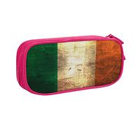 FROON Pouch for School Office Supplies Irish Flag Big Capacity Pen Case Large Capacity Pencil Bag for Students Stationery Pouch Pencil Box Desk Organizer with Smooth Zipper Portable Pencil