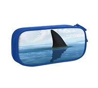 FROON Pouch for School Office Supplies Shark Cum Big Capacity Pen Case Large Capacity Pencil Bag for Students Stationery Pouch Pencil Box Desk Organizer with Smooth Zipper Portable Pencil