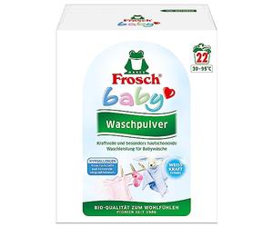 Frosch Baby Washing Powder, Hypoallergenic Formula with Chamomile Extracts, for Allergy Sufferers and Babies