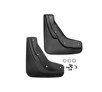 FROSCH Car Rubber Mudflaps front designed for SKODA Karoq 2020 - > with arch extensions, SUV 2 pcs. with Fastener & Mounting Screws