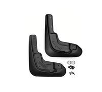 FROSCH Car Rubber Mudflaps front designed for TOYOTA Corolla Verso I facelift 2007-2009 2 pcs. with Fastener & Mounting Screws