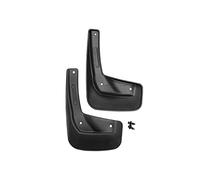 FROSCH Car Rubber Mudflaps front designed for VOLKSWAGEN Polo VI 2020 - >, SKODA Rapid II 2020 - > Liftback 2 pcs. with Fastener & Mounting Screws