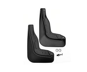 FROSCH Car Rubber Mudflaps front designed for VOLVO XC60 I 2008-2013 2 pcs. with Fastener & Mounting Screws