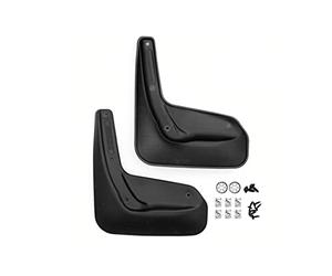 FROSCH Car Rubber Mudflaps rear designed for TOYOTA Avensis III 2008-2011 2 pcs. with Fastener & Mounting Screws