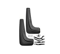 FROSCH Car Rubber Mudflaps rear designed for VOLKSWAGEN Touran I facelift 2006-2010 2 pcs. with Fastener & Mounting Screws