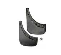 FROSCH Car Rubber Mudflaps rear for FIAT 500, 2011-2 pcs with Fastener & Mounting Screws