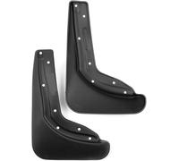 FROSCH Car Rubber Mudflaps Rear for JEEP Compass, 2011-2 pcs with Fastener & Mounting Screws