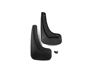 FROSCH Car Rubber Mudflaps Rear for PEUGEOT 2008, 2014- suv. 2 pcs with Fastener & Mounting Screws