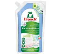 Frosch Cotton Blossom Senstiv Fabric Softener, Hypoallergenic, No Dyes, 40 Washes, Pack of 1 (1 x 1000 ml)