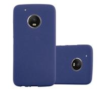 (FROST DARK BLUE) Cadorabo Case for Motorola MOTO G5 case cover