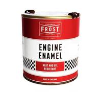 FROST Engine Enamel Paint, 500ml, Gloss Black RAL9005 - Heat & Oil Resistant Coating | Durable High-Temperature Paint for Engine Blocks, Valve Covers & Metal Partss