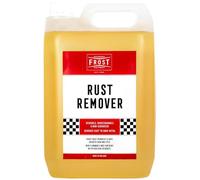 Frost Equipment Rust Remover, Non-Acidic Biodegradable Metal Cleaner, Clear Yellow, Water-Based, 5L, Reusable Formula, Safe for Tools, Car Parts, Machinery