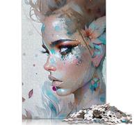 Frost Fae Jigsaw Puzzles Puzzle for Adults Kids. 1000 Piece Great Gifts Challenge Toy Educational Games Home Decoration for Educational Games Gifts 1000pcs (38x26cm)