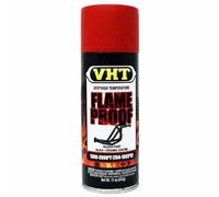 FROST FlameProof High Temperature Paint 312g - Flat Red, Heat Resistant up to 1093°C | Durable Coating for Engine Parts, Exhausts, Manifolds & Automotive Surfaces