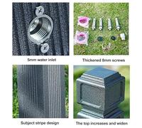 Frost-Free Hose Bib Outdoor Faucet - Vertical Garden Water Spigot, Durable Water Column Tap for Reliable Cold Weather Performance, Ideal for Gardening and Landscaping