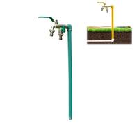Frost-Free Outdoor Faucet, Standalone Hose Bib, Ground-Mounted Water Tap, 60cm/24in -, Leak-Proof, Ideal for Gardens and Yards