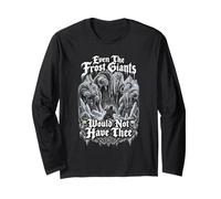 Frost Giants Viking Odin Norse Mythology Sarcastic Gift Long Sleeve T-Shirt