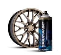 Frost Gold Alloy Wheel Paint - Premium Aerosol Spray for Durable, High-Gloss Finish on Automotive Rims - Ideal for Customization, Scratch Resistance, and Professional Results