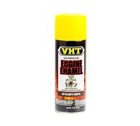 FROST High Temperature Engine Enamel 312g - Gloss Yellow, Heat Resistant up to 288°C | Durable Coating for Engine Blocks, Manifolds & Automotive Parts