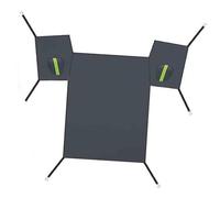 Frost Ice Snow Protector Cover Front Windscreen Fully Protection Car Snow Windshield Cover Reflective Stripe Winter Anti-Ice Oxford Fabric Universal Sun Shade(240x150cm)