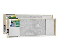 Frost King 2AWS1845 WB Marvin Adjustable Window Screen, 18in High x Fits 25-45in Wide (2 Pack), Natural