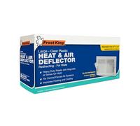 Frost King HD9 Heat & Air Deflector, Large, Expands up to 16" wid, Clear Plastic