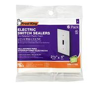Frost King OSS6H 6 Switch sealers, White, 2-1/2" x 4"