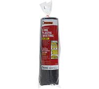 Frost King P1025/3B Polyethylene Sheeting, 10 25 ft, Black, 10' x 25' x 3 Mil