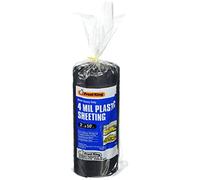 Frost King 350B Polyethylene Sheeting, Black, 3' x 50' x 4 Mil