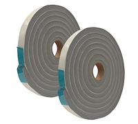 Frost King V734H Vinyl Foam Tape - Closed Cell - Moderate Compression, 3/4-inch X 1/2-inch X 10-feet, Gray - 2 Pack