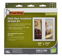 Frost King V96H Outdoor Stretch Window Kit, 84in x 110in, Clear, 84-Inch by 110-Inch