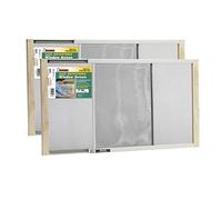 Frost King WB Marvin Adjustable Window Screen, 15" High x Fits 21-37" Wide, 2 Pack