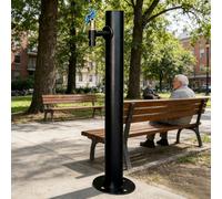 Frost Proof Yard Hydrant, 60/80/95cm Freeze-Proof Outdoor Faucet Water Spigot, Heavy-Duty Free-Standing Garden Tap, Vertical Outdoor Water Hydrant(Style 5,Height: 80cm/31.5in)