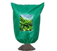 Frost Protection Plant Covers, Warm Nonwoven Shrub Blanket with Side Zipper, Greenhouse Bonsai Citrus Guard, Patio Vegetable Tomato Protector, Winter Plant Shield for Gardeners Home Outdoor Usage