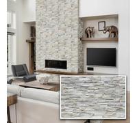 Frost Resistant Concrete Stone Wall Tiles Nepal Indoor Outdoor Cladding 5-20 sqm Coverage (5m² (54 sqft) - 11 Boxes)