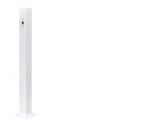Frost-Resistant White Outdoor Garden Faucet UV-Resistant Non-Yellowing & Fade-Proof Durable Water Tap for All Weather Conditions Ideal for Garden Use