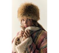 Frostbite Fur Pillbox Hat at Free People in Caramel - female