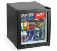 Frostbite Mini Fridge Black | 46ltr Holds 45x330ml Cans - Compact Bar Fridge