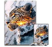 Frostbound Majesty JigsawPuzzle 1000 Pieces for Adults Wooden Jigsaw Family Game Night Fun DIY Decorative Artwork 1000 PCS(38x26cm)