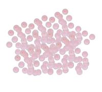 Frosted Beads Resin Jewelry Making Supplies, 8mm Round Loose Beads for DIY Handmade Bracelet Necklace Craft Kits with 2mm Hole, Bulk 500g Pack for Gifts and Decor (Frosted Pink)