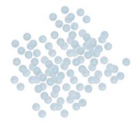 Frosted Beads Resin Jewelry Making Supplies, 8mm Round Loose Beads for DIY Handmade Bracelets Necklaces, Craft Beading Material with 2mm Hole for Hairbands Clothing (Frosted Blue)