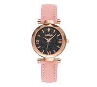 Frosted Belt Point Watch Scale Dotted Unisex Watch with Roman Little Women Women's Cat (One Size)