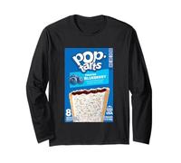 Frosted Blueberry Pop Tarts Toaster Pastries Box Art Long Sleeve T-Shirt