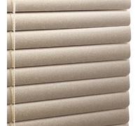 Frosted Champagne Gold Aluminium Metal Venetian Blinds Slat Home Office Blind Window Thin Slats Kitchen Blinds Blackout Shutters Child Safe Home Office, Customisable (120×120cm)
