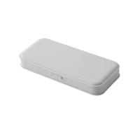 Frosted Color Clear Pencil Case, Translucent Plastic Pencil Box，portable Thin Frosted Macaron Color Stationery Box, Partition Storage Anti Drop Shell, Student Professional Office Pen Storage Contai