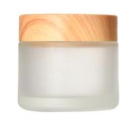 Frosted Glass Cream Jar Empty Sample Makeup Cosmetic Container Pot For Face Cream Lotion Eye 5/10/15/20/30/50g