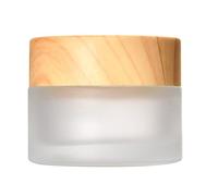 Frosted Glass Cream Jar Empty Sample Makeup Cosmetic Container Pot For Face Cream Lotion Eye 5/10/15/20/30/50g