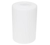 Frosted Glass Cylinder Lampshade E27 Opening for Ceiling Lights | White Milk Glass Finish, Glare Reduction, Gentle Warm Glow, Suitable for Home Entryways, Renters and Hospitality Settings