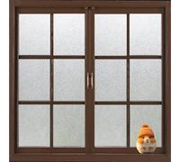 Frosted Glass Film for Windows 70 x 300 cm, Self Adhesive Sun Block, Anti Uv, Anti Glare, Without Glue Or Residue, Window Film No-Glue Frosted with Toolkit for Window, Pure scrub